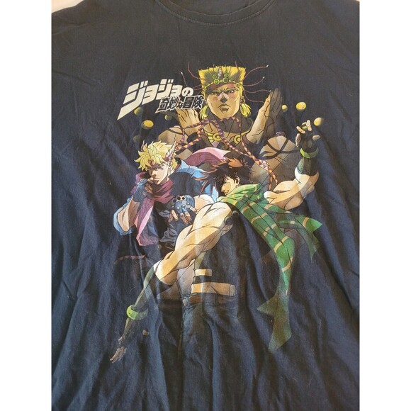 Jojo's Bizare Adventure Adult Joseph Joestar Collage of Characters T-shirt XL - Picture 2 of 6